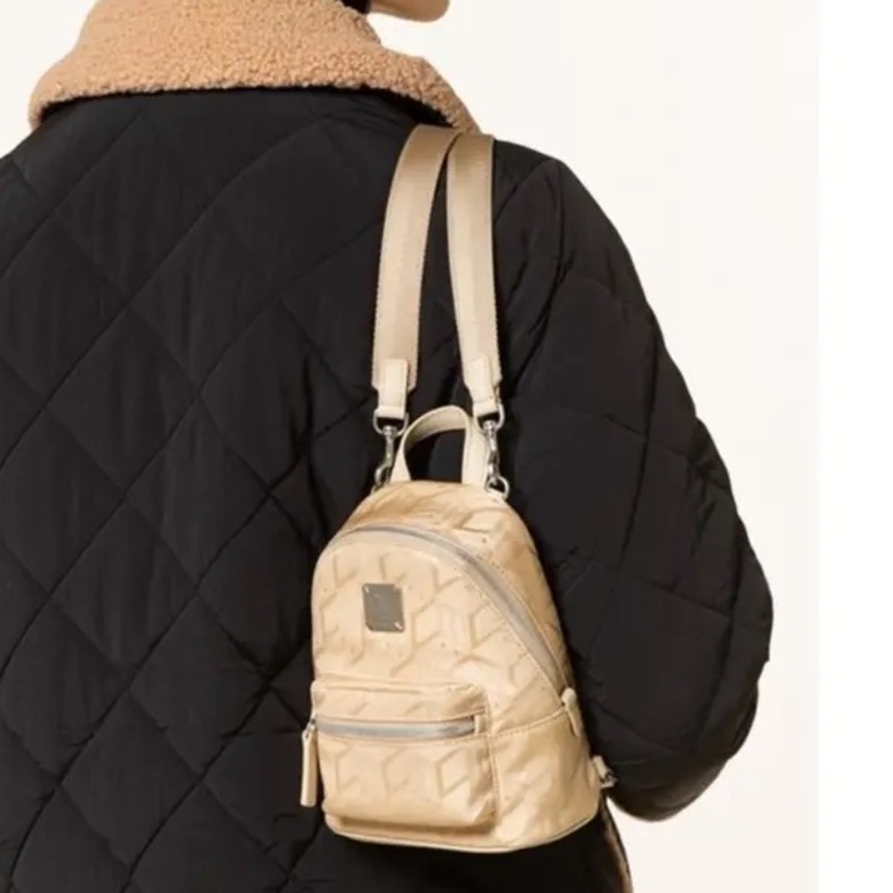 MCM Mini Stark Bebe Boo Backpack